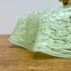Suspension abat-jour vintage en verre de clichy mint