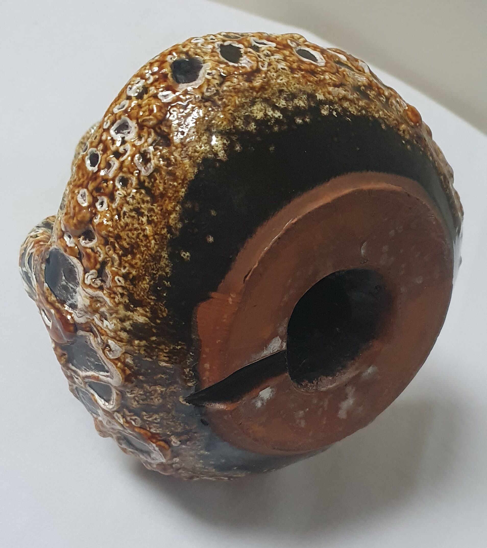 Ceramic candle holder