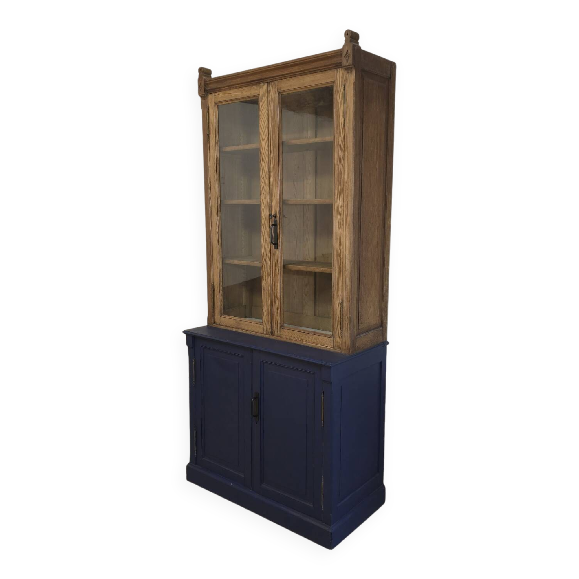 Old pharmacy display case circa 1930