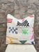 Handmade Berber wool cushion: Moroccan Kilim cushion (45x45cm)