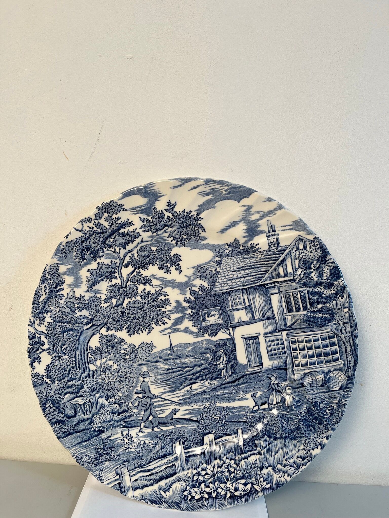 Flat plate Myott Meakin England vintage