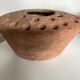 Vase de ferme terre cuite pique fleur XXL Art Populaire 19e