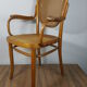 Fauteuil assise et dossier en cannage étiquette de Thonet ref sl02