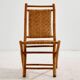 Foldable bamboo chair