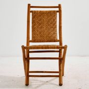 Foldable bamboo chair