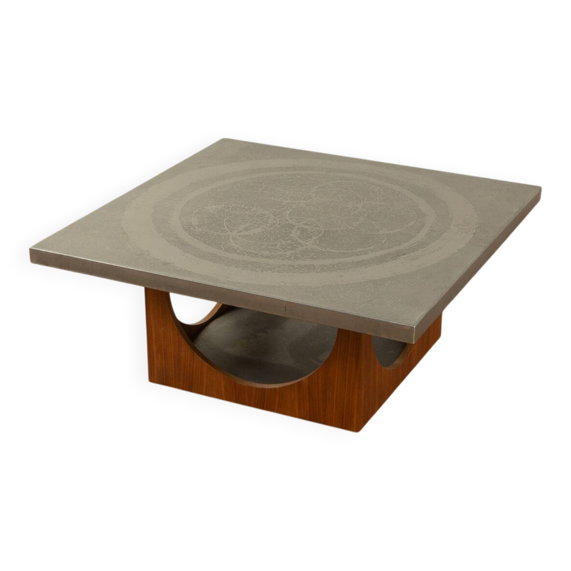 1970s coffee table, Heinz Lilienthal, vintage