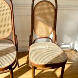 Pair of chairs Thonet 17 reissue FMG