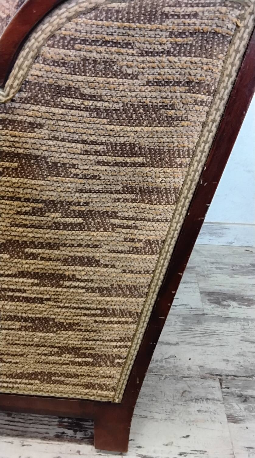 Art Deco reclining armchair with mf system Sint Étienne