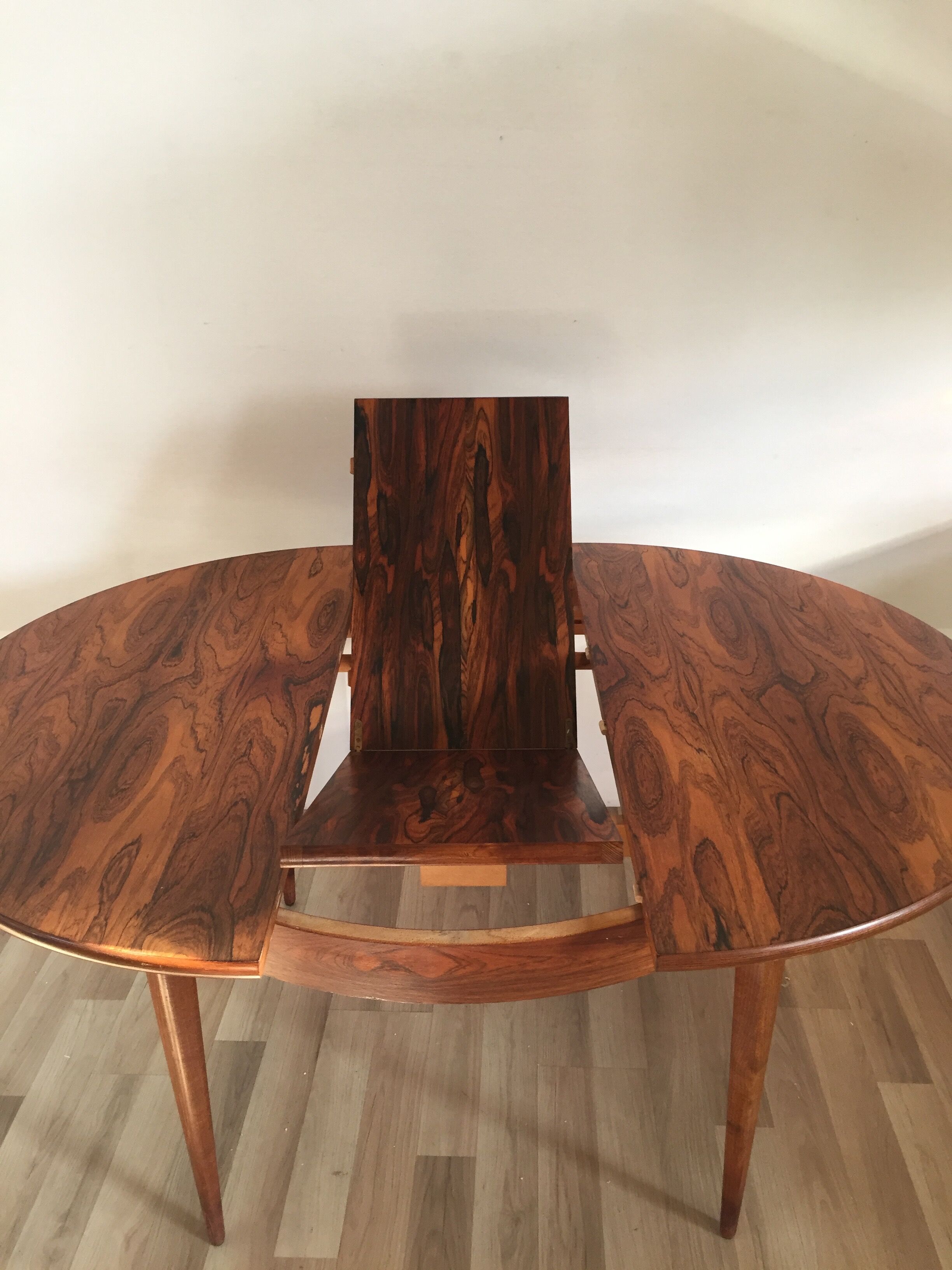 Scandinavian rosewood dining table