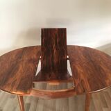 Scandinavian rosewood dining table