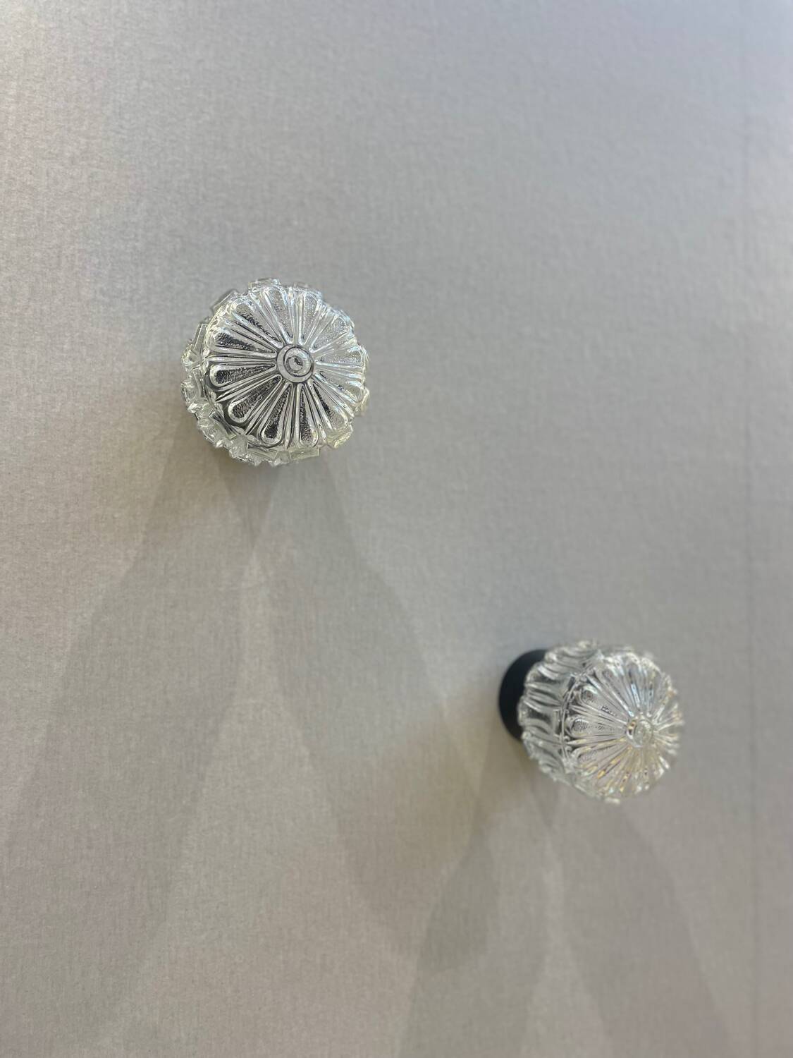 Pair of art deco wall lights