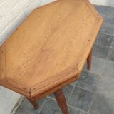 1940 oak dining table and decor