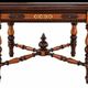 Set of 3 carved wooden coffee tables Chiniot, Pakistan