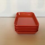 5 American Airlines airplane ramekin cups