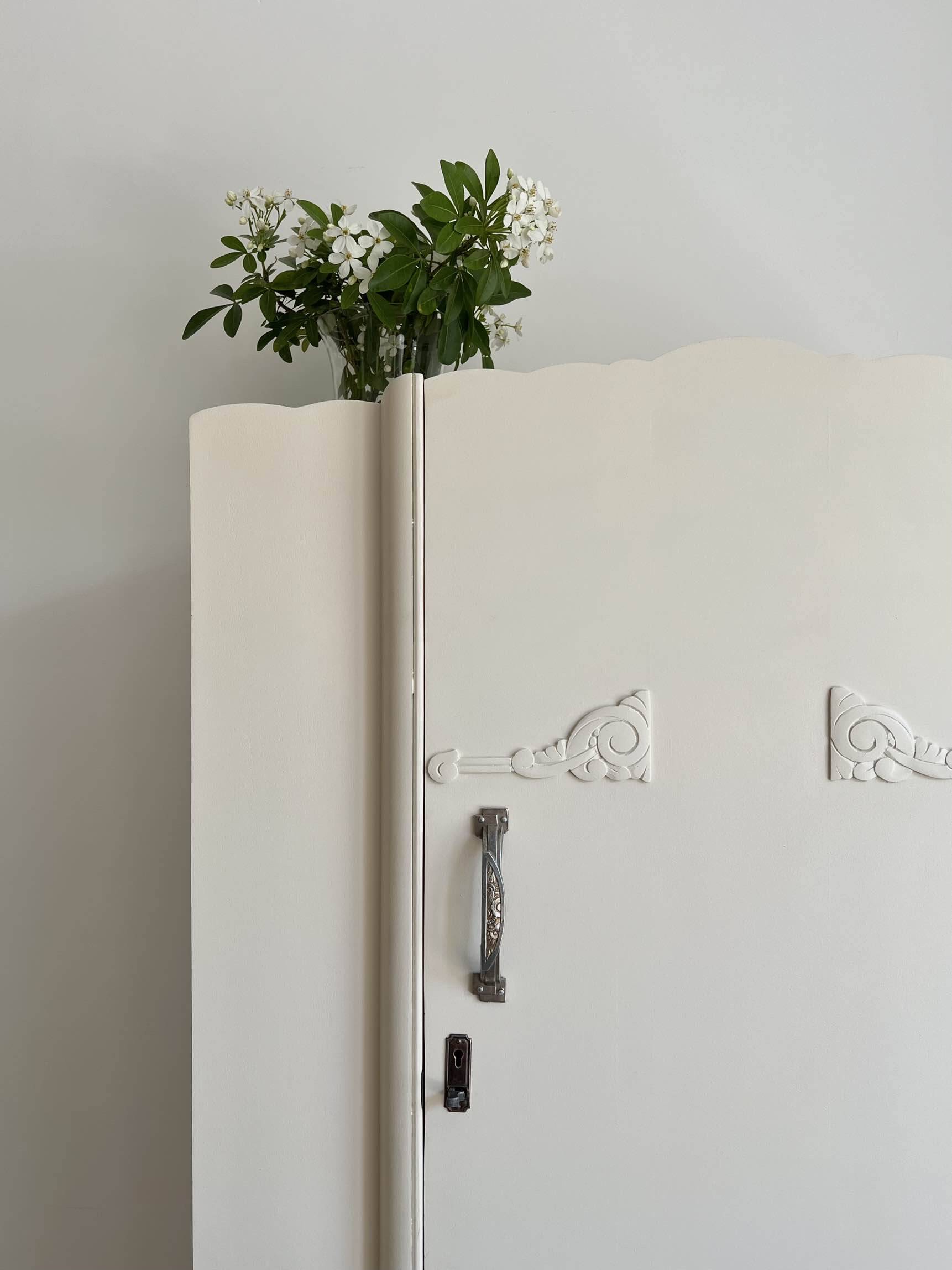 English Art Deco wardrobe