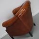 Vintage Dutch Cognac Colored Leather Club Chair