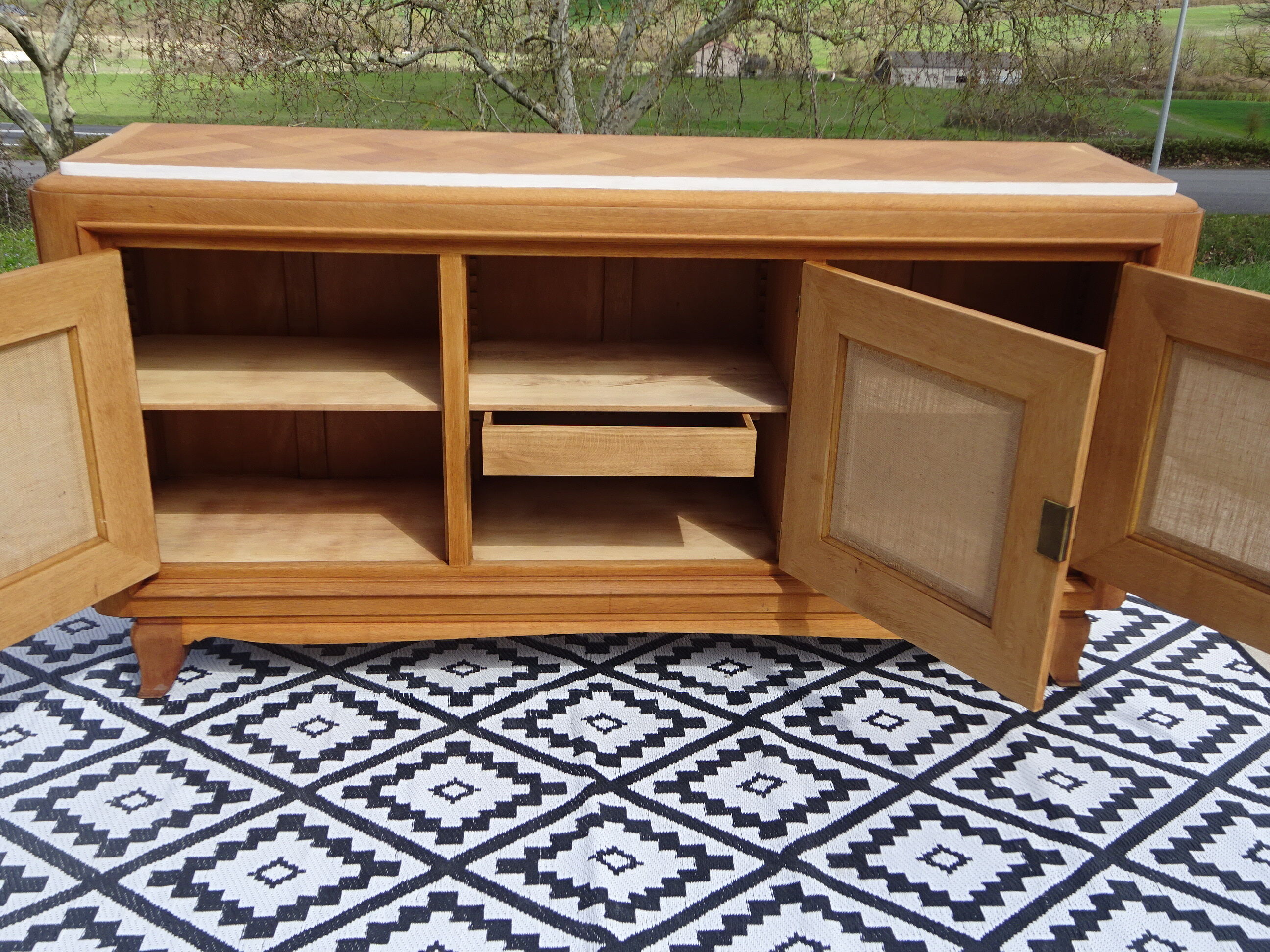 Enfilade 3 doors, Art Deco era