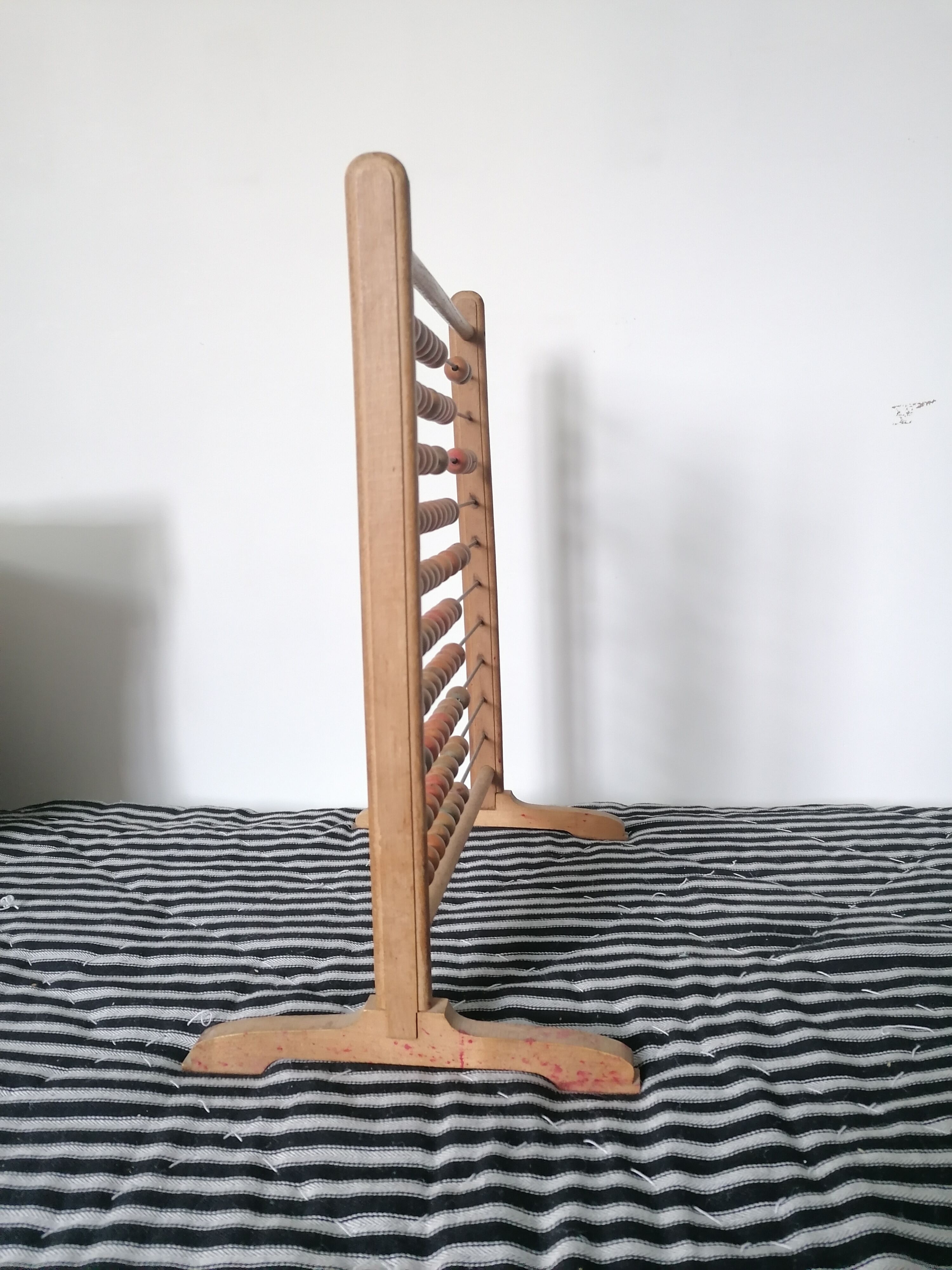 Former wooden school abacus