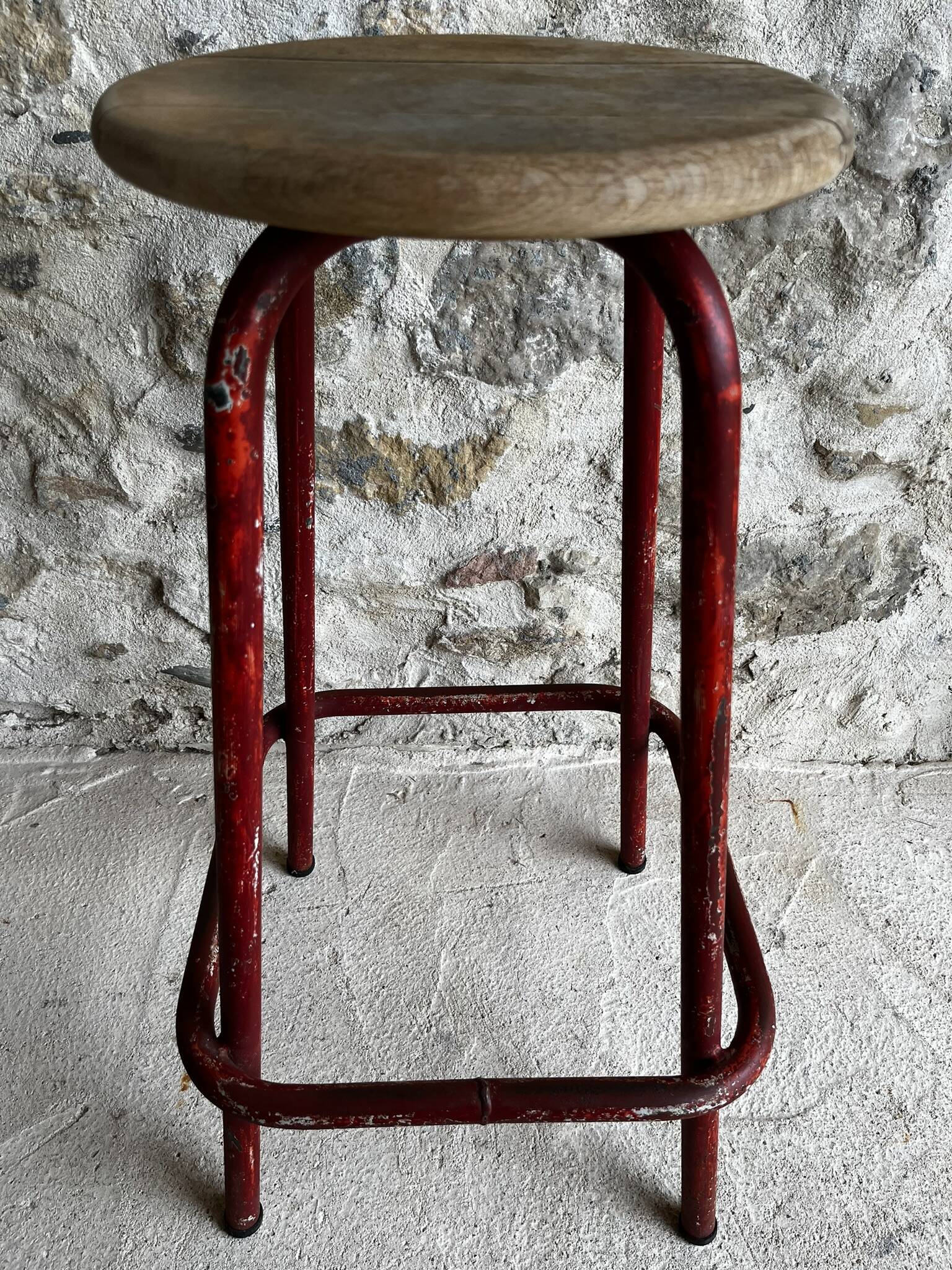Industrial high stool - workshop