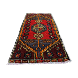 Small Vintage Turkish Rug 102x52 cm, Short Runner, Tribal, Shabby Chic