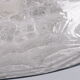 Vintage ceiling lamp Doria leuchten with ice glass and metal, Germany 1960s