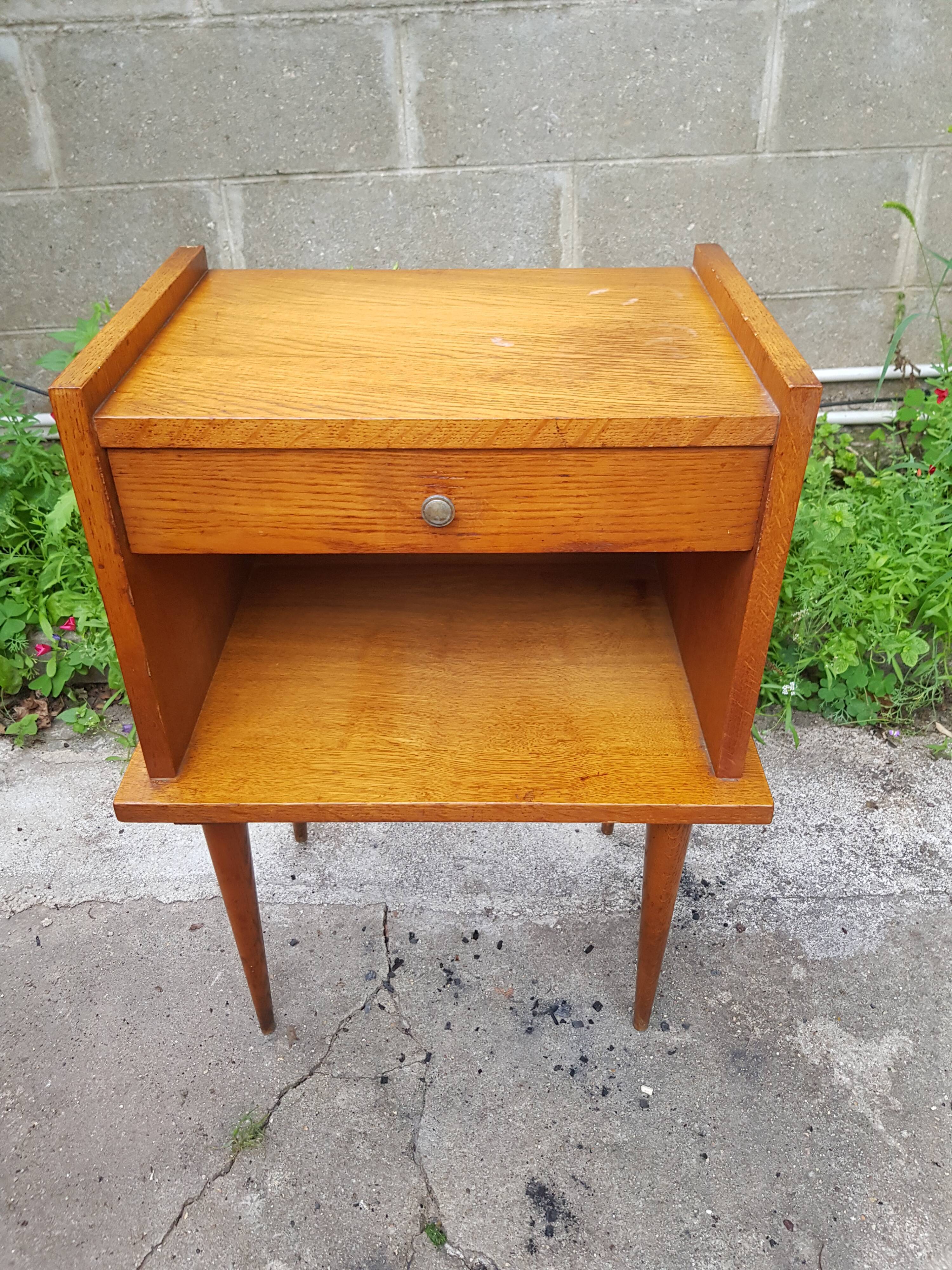 Scandinavian bedside table