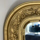 Antique Louis-Philippe carved mirror 90x65 cm