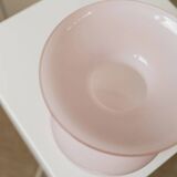 Pink opalescent glass vase by Ikea (2000s) designed by Barbro Wesslander & Pia Amsell