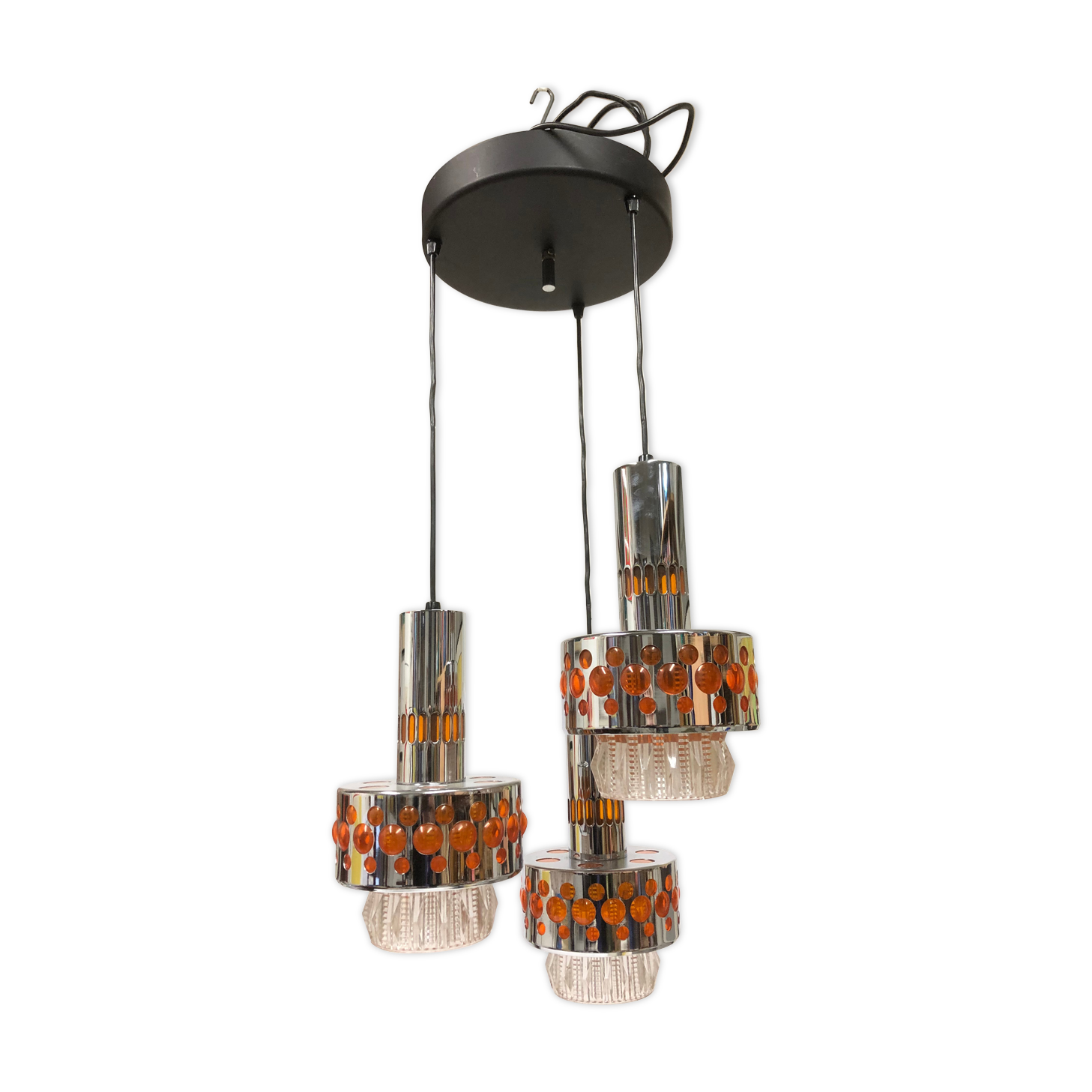 Raak waterfall pendant light from the 60s/70s
