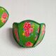 Pair of vintage flower wall lights