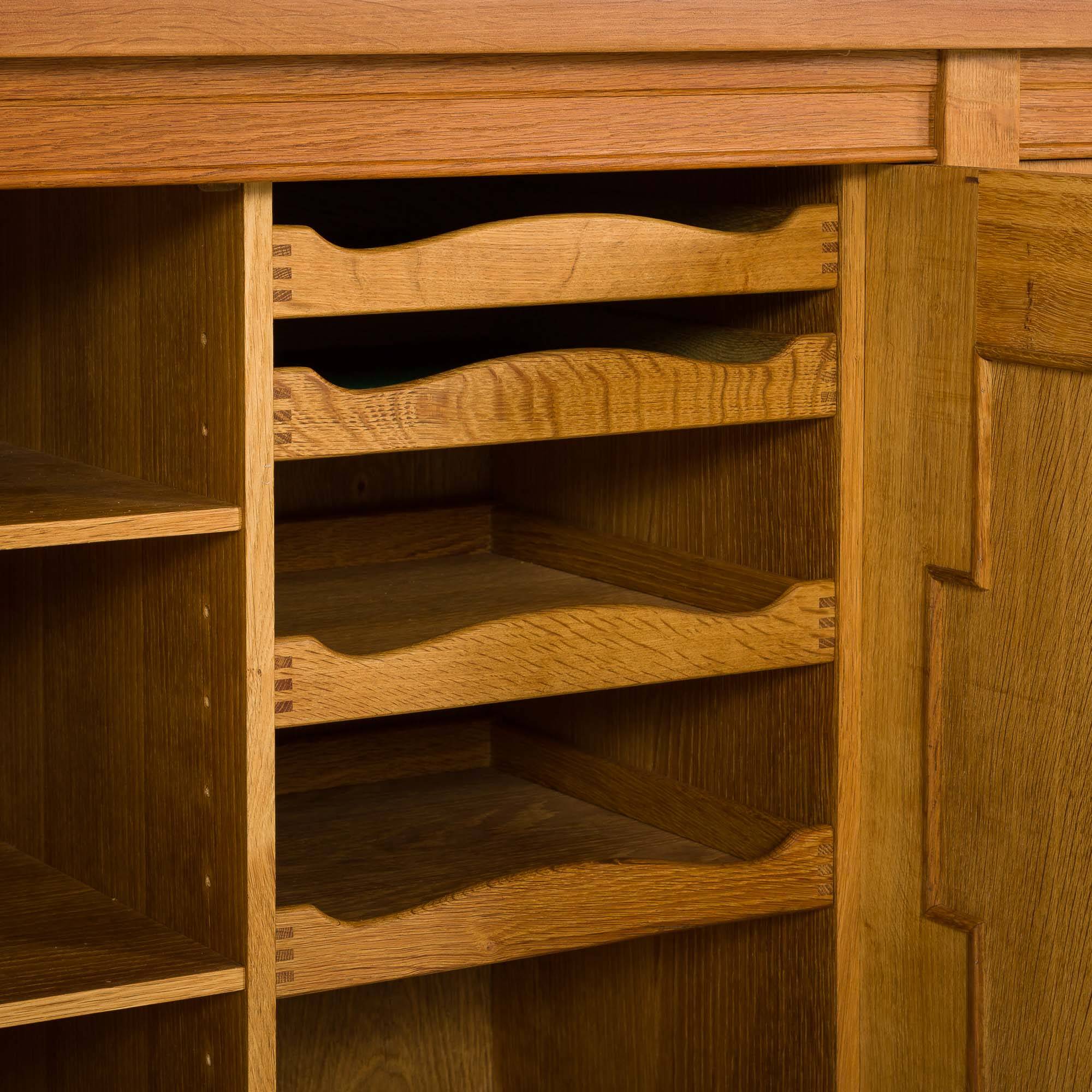 Henning Kjaernulf oak sideboard, 1970s