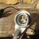 Pink metal clip lamp