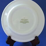 Suite of twelve porcelain dessert plates