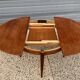 Scandinavian-style round table