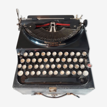 Machine à écrire Remington 3 période Hemingway années 30
