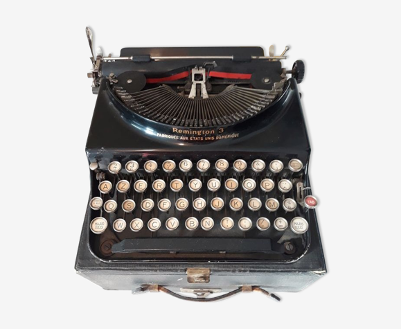 Machine à écrire Remington 3 période Hemingway années 30