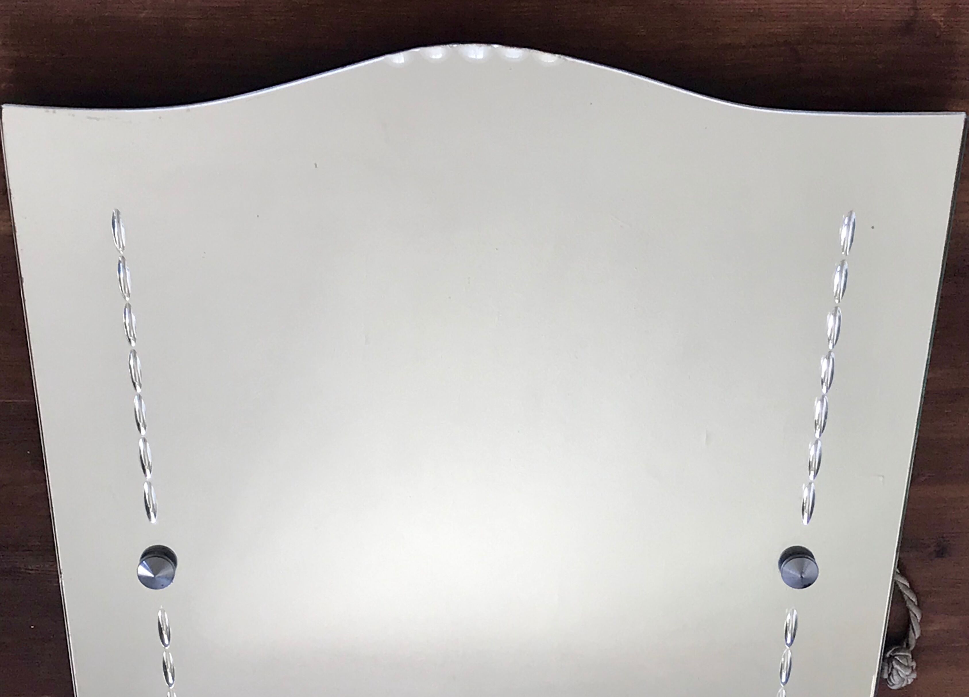 Mirror shape free vintage 66 X 47cm