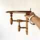 Pair of turned wooden bamboo style harnesses, 1920