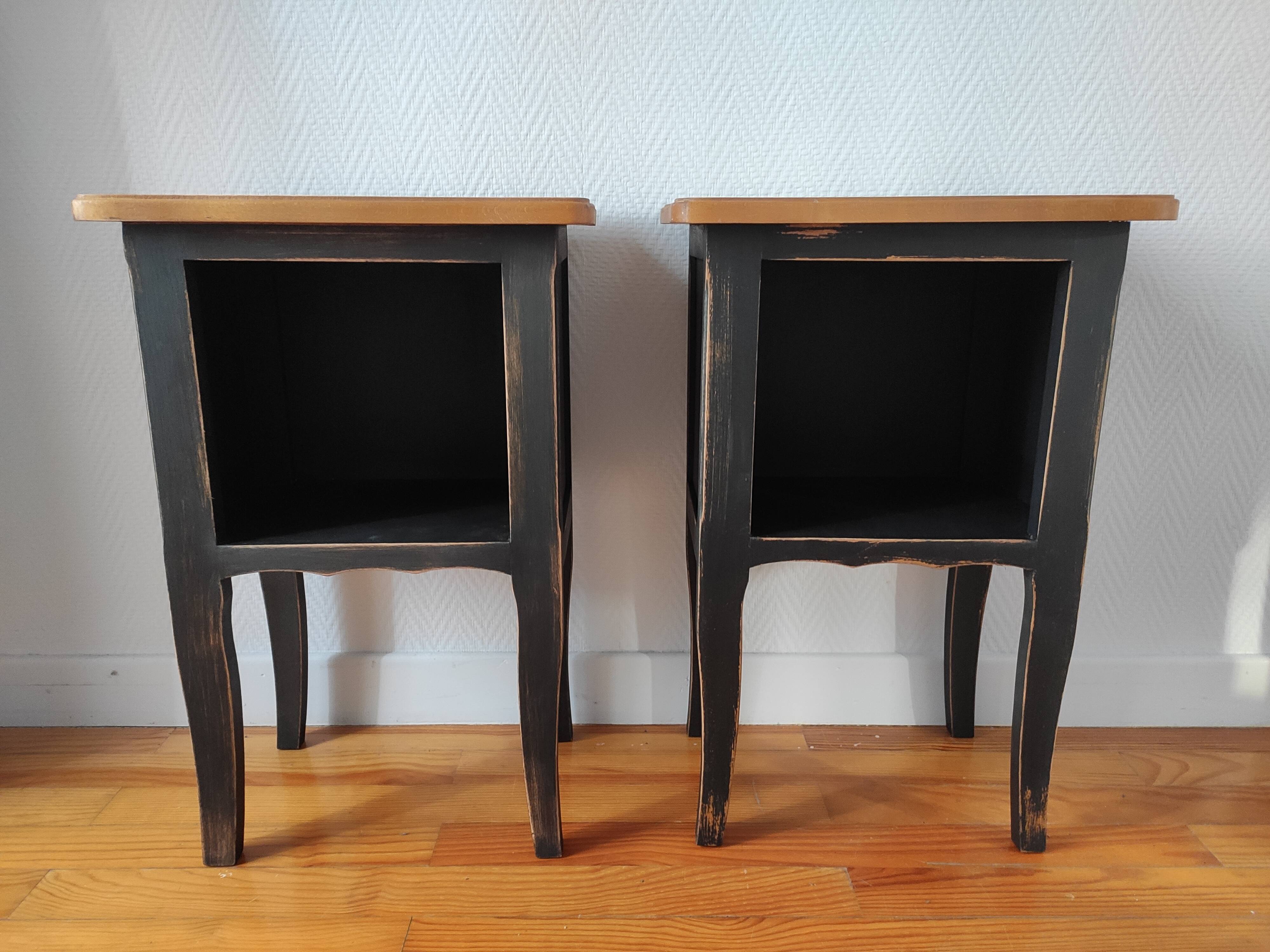 Pair of bedside tables