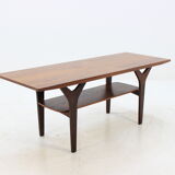 Table basse en teck danois, années 1960