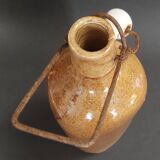 Old stoneware bottle