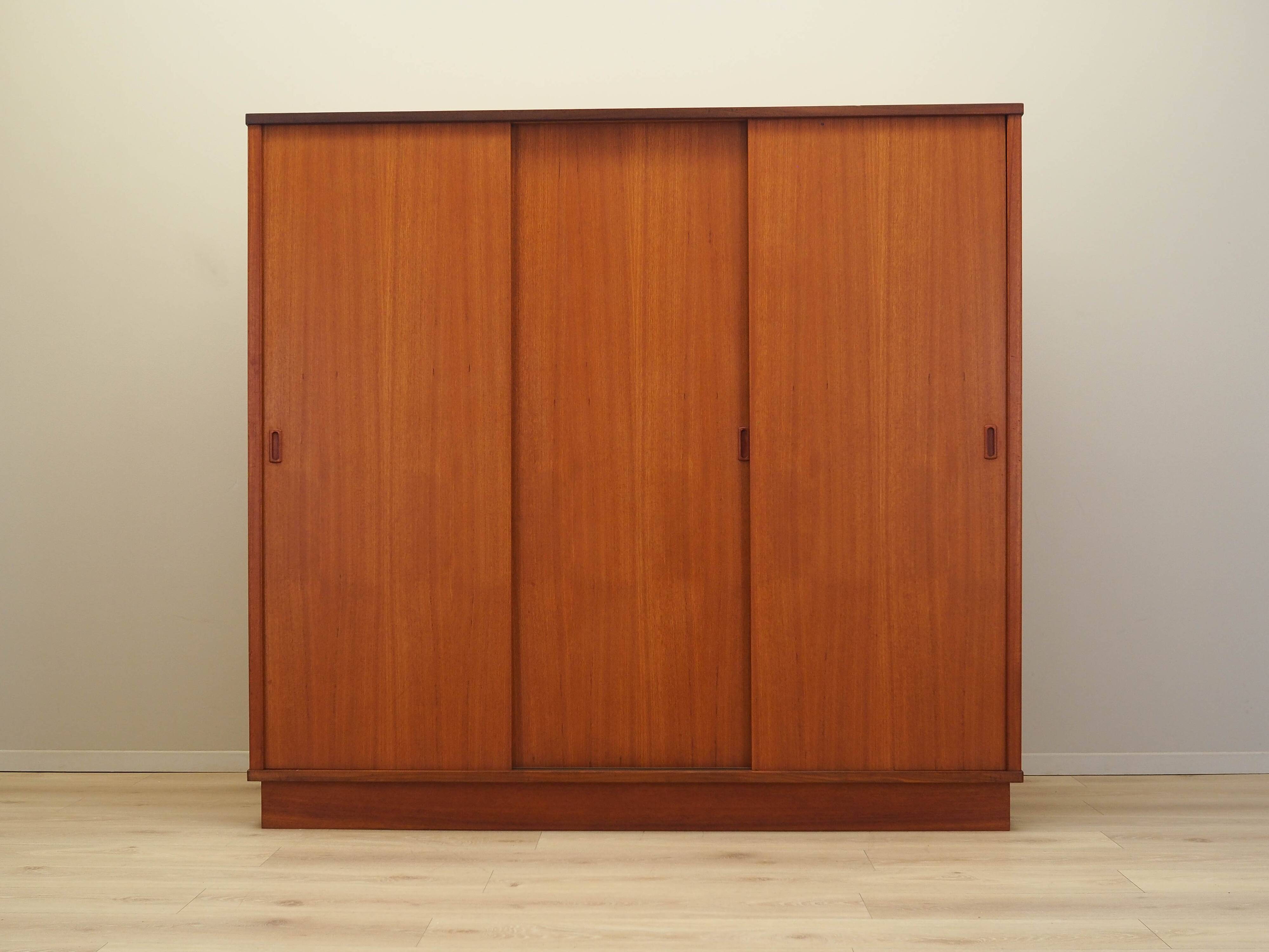 Teak wardrobe, Danish design, 1960s, manufacturer: Denmark