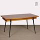 Table de repas en chêne et métal, années 1960