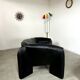 Old leather sofa design Strassle Collection of the 80