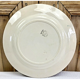 7 assiettes à dessert XIX Sarreguemines décor au pochoir