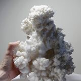 Mineral collection old specimen of white Aragonite from Mexico +3.2kg