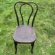Set of 8 mismatched bistro chairs