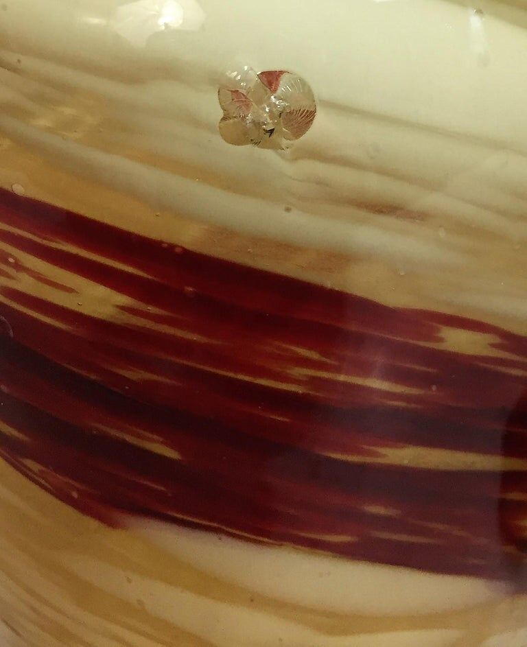 Pair of Murano inspired vase, nineteenth century