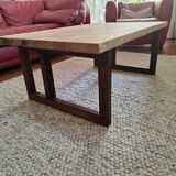 Solid wood coffee table - Golden Number