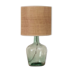 Lampe dame jeanne et rabane